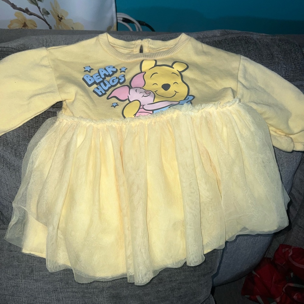 Disney Yellow Winnie the Pooh Dress
